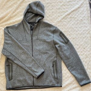 Arc'teryx Men's Covert Full Zip Up Hood Jacket Gray - XXL